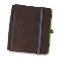 TB iPad Leder/Filz +3Klammern – grün