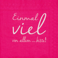 Cocktailservietten – Einmal viel von allem...bitte!