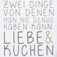 Cocktailservietten – Zwei Dinge von denen