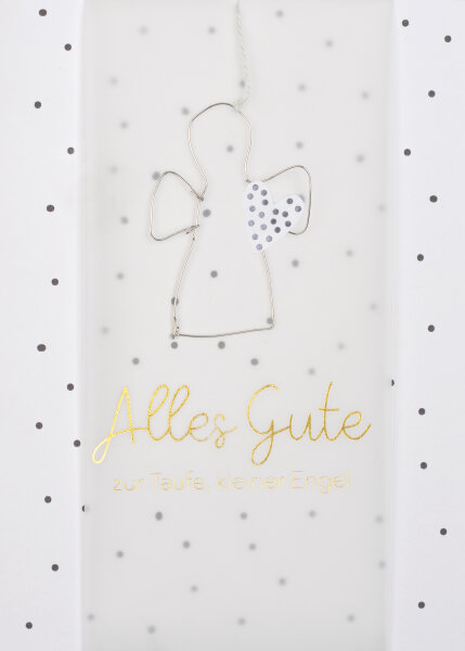 Drahtkarte Taufe