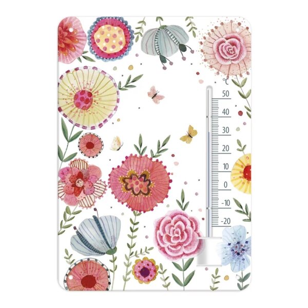 Thermometer Flower Power