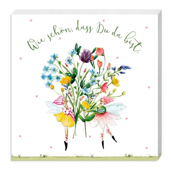 Cocktailservietten – "Schön, dass du da bist"
