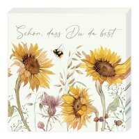 Cocktailservietten – Sonnenblumen