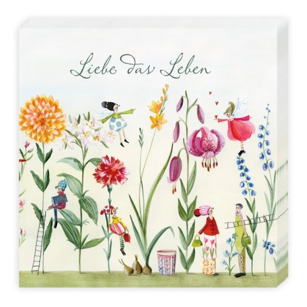Servietten – Liebe das Leben