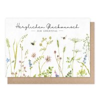 Klappkarte – Bienen