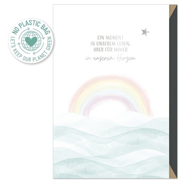 Klappkarte - Trauer Ein Moment im Leben