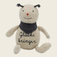 Marienkäfer "Glücksbringer" creme/rot/anthrazit