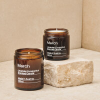 March Duftkerze Lavender Eucalyptus Scented