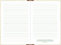 Tagebuch mit Schloss: Sammlung Augustina