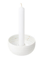 Kerzenschälchen Punktlinien