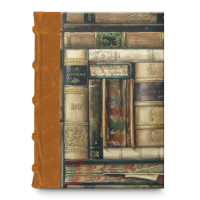 Halb-Leder Journal – Bücherdesign