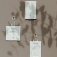 Poesiefliese "Liebe soll dieses Haus umhüllen"