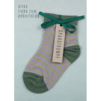 Karte - XL Sparstrumpfkarte "Alles Liebe zum...