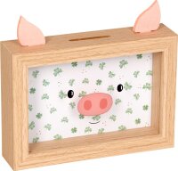 Sparschwein Bilderrahmen - Viel Glück
