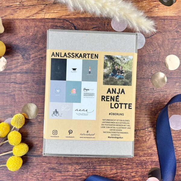 Postkarten- Set, 20er Mix