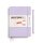Wochenkalender & Notizbuch Medium A5 2025 lilac, softcover