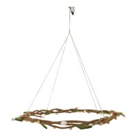 Kranz zum Aufhängen mit gelben Beeren