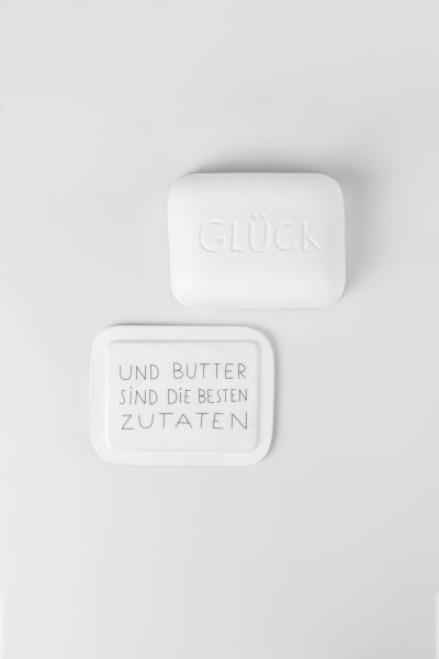 Butterdose Guten Morgen Glück
