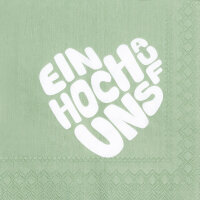 Cocktailservietten – Ein hoch auf uns