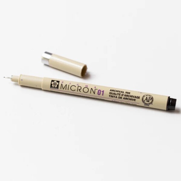 Fineliner 01 schwarz Micron