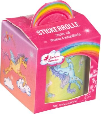 Stickerrolle - Einhorn Paradies