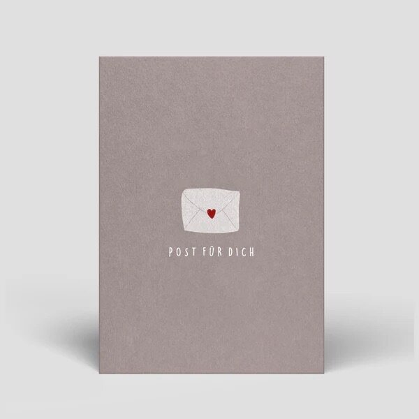 Postkarte "Post für Dich"
