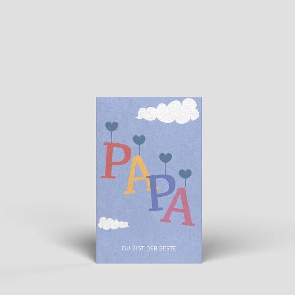 Postkarte Midi - Papa