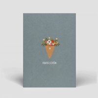 Postkarte Dankeschön