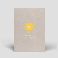 Postkarte "Heute scheint die Sonne für dich!"