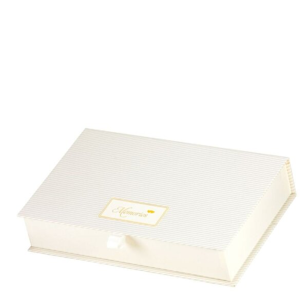 Sammelbox A4 creme-gold