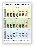 Original-Leitspruch-3-Monats-Kalender 2026