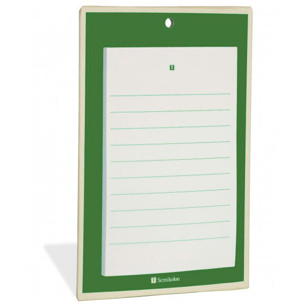 Notizblock dunkelgrün (08)