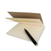 Arbeitswütig Notizhefte  Blanko A6