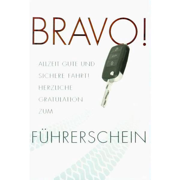 Bravo zum Führerschein
