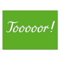 Postkarte Tooooor