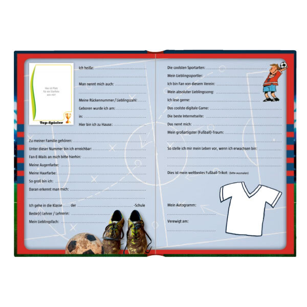 Freunde-Buch Fußball