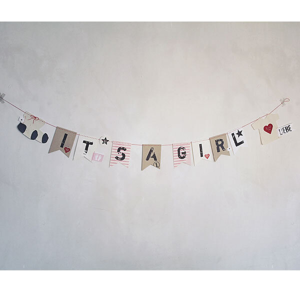 Girlande It´s a girl