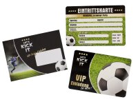Let´s Kick it VIP-Party Einladungen