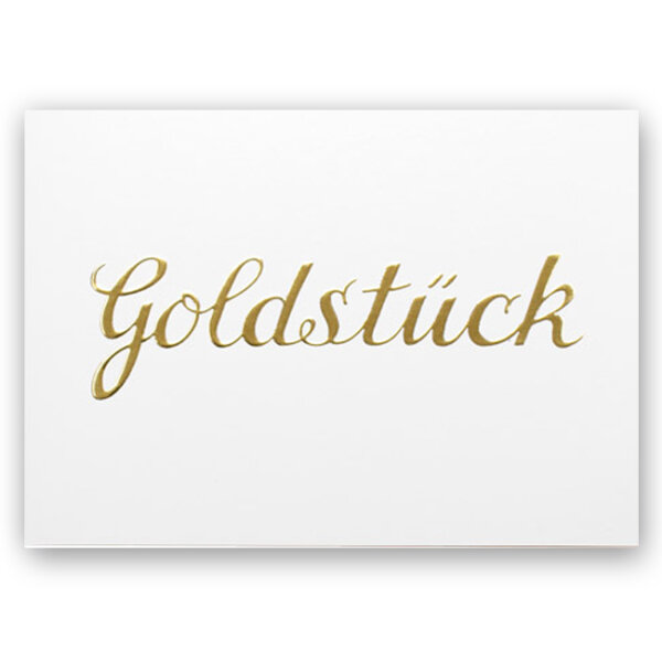 Postkarte Goldstück