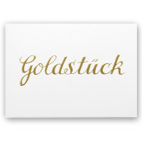 Postkarte Goldstück