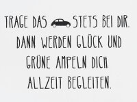 Kleiner Taschenbegleiter Allzeit Gute Fahrt