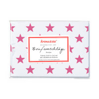 Briefumschlag Sterne pink