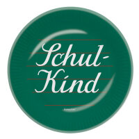 Pappteller Schulkind