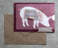 Scheinchen Schweinchen Karte – Viel Glück