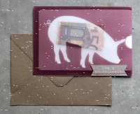 Scheinchen Schweinchen Karte – Fürs Sparschwein