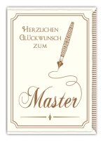 Herzlich Glückwunsch zum Master
