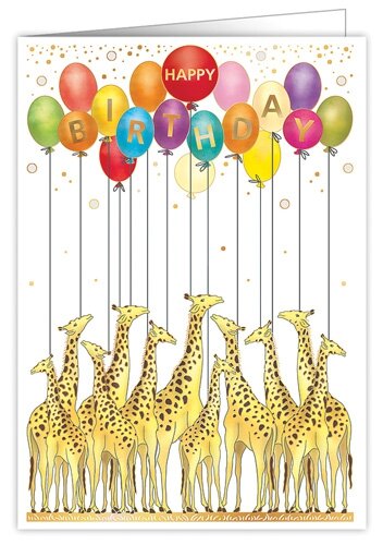 XL Karte Happy Birthday