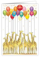 XL Karte Happy Birthday