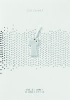 Karte Geburt – Glücksbringer Engelanhänger