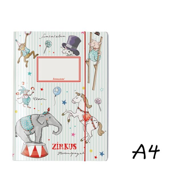 Mappe A4 Zirkus
